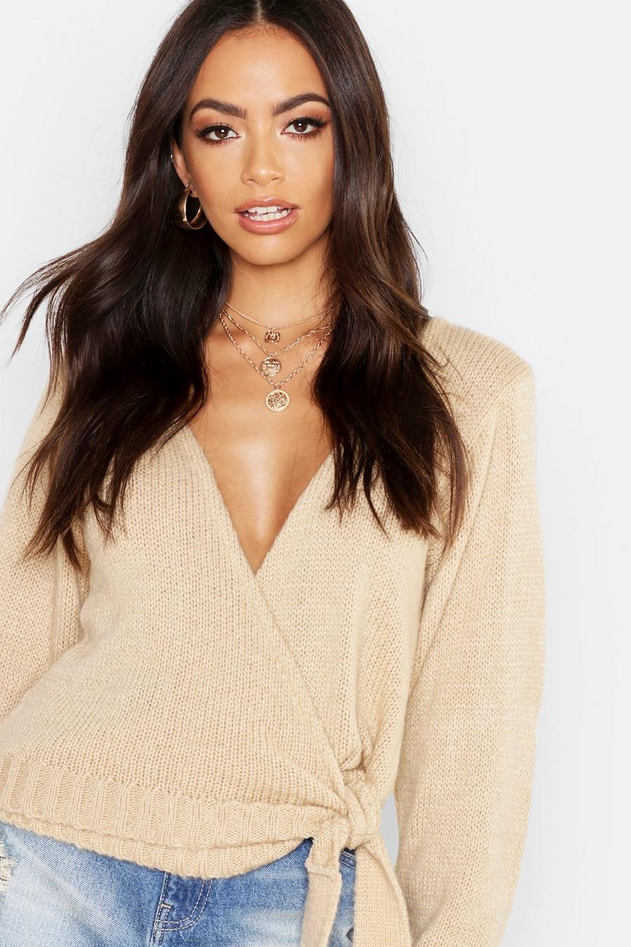 Wrap Tie Detail Cardigan Women
Boohoo