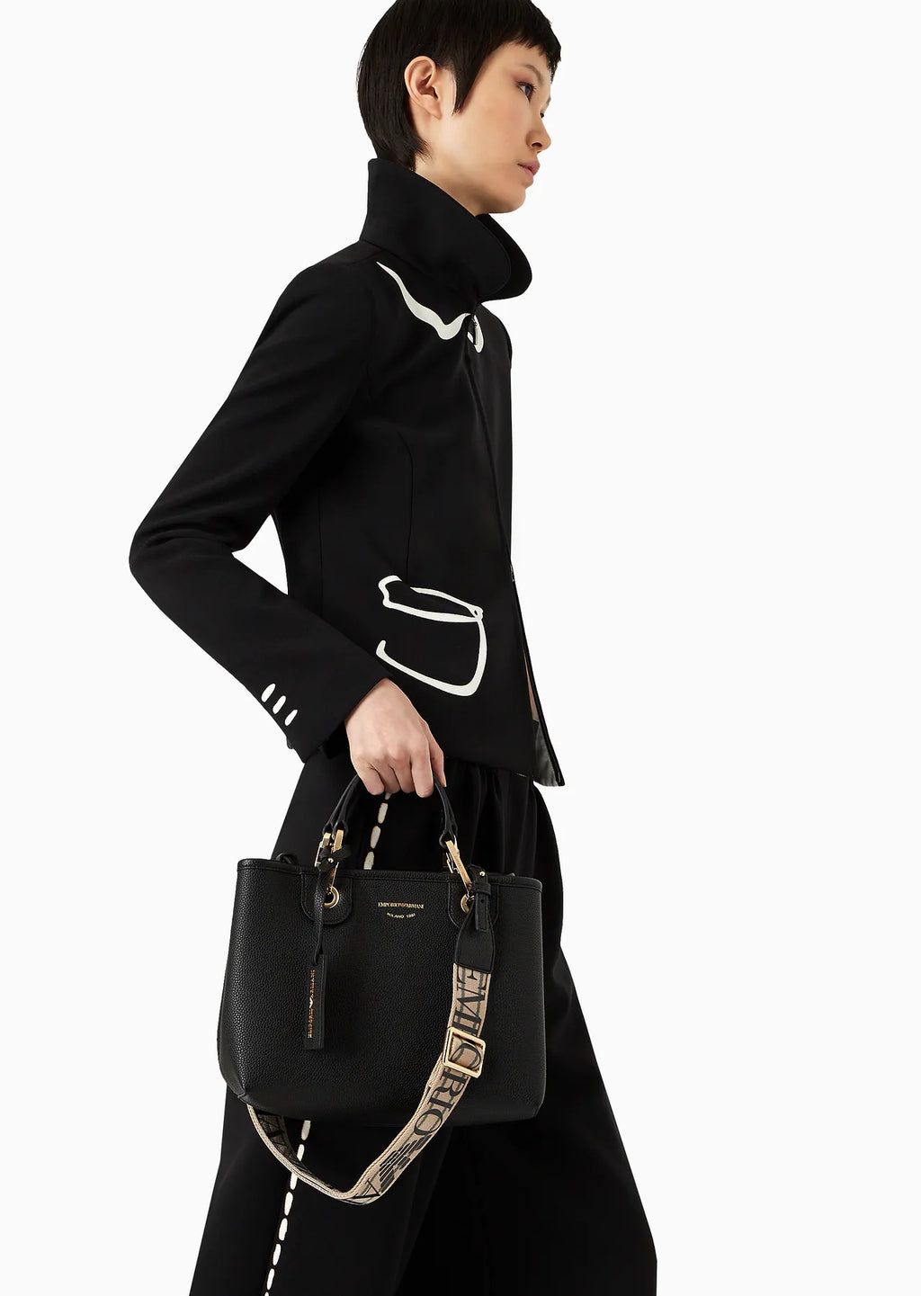 MyEA shopper bag with deer print