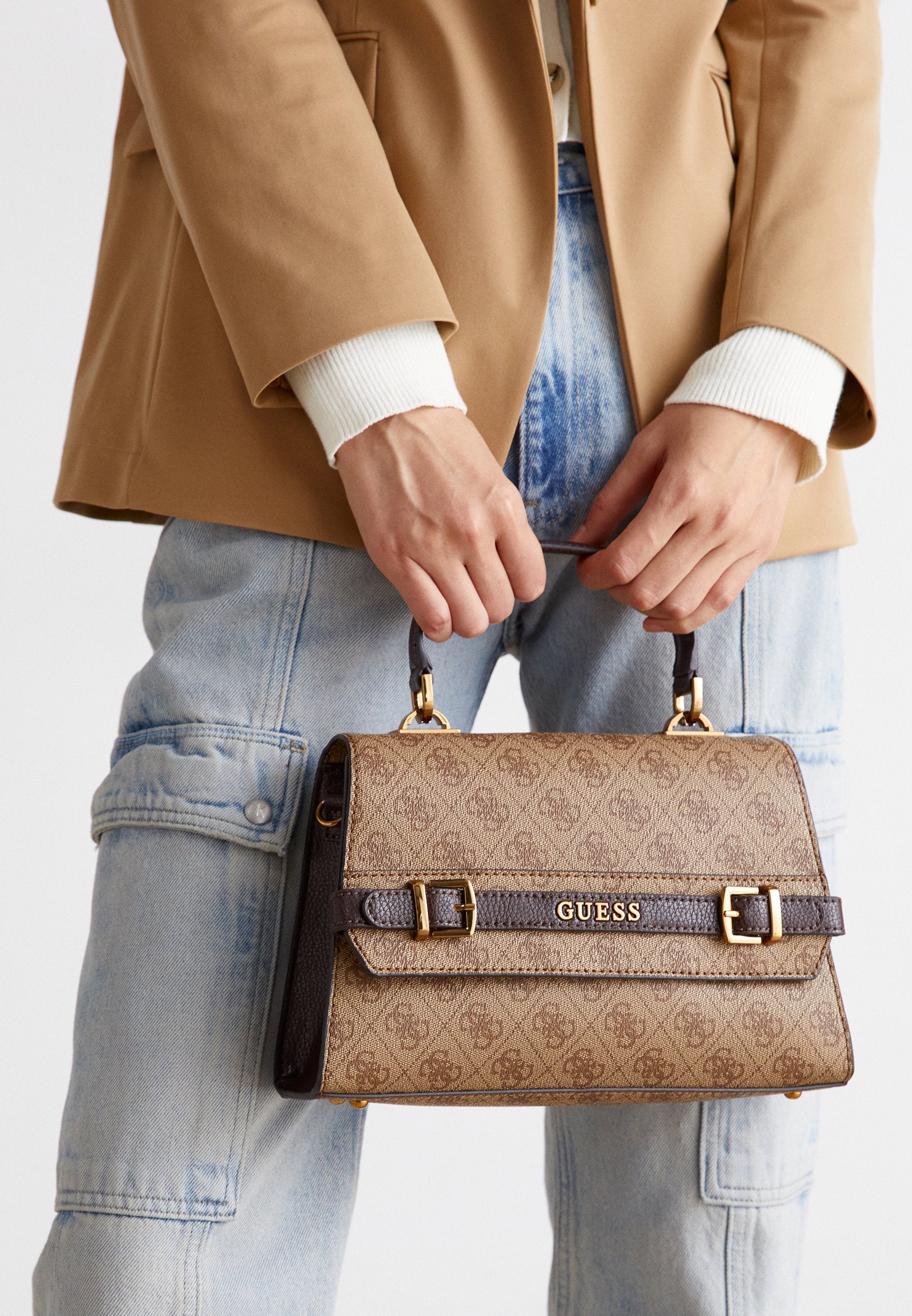 SESTRI LOGO TOP HANDLE FLAP - Across body bag