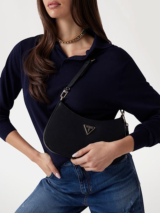 Noelle saffiano shoulder bag