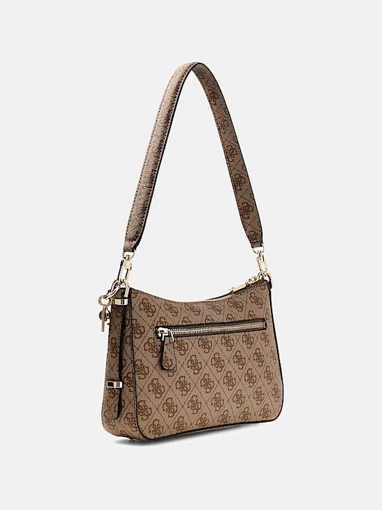 Noelle saffiano shoulder bag