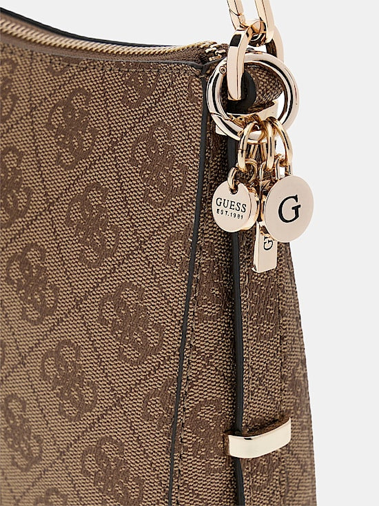 Noelle saffiano shoulder bag