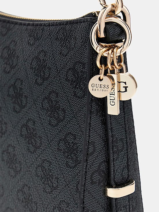 Noelle saffiano shoulder bag