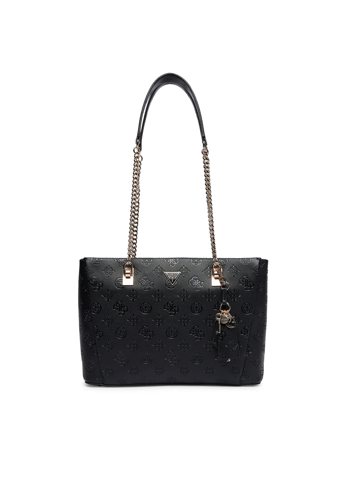 GUESS TISHA WOMEN'S SHOULDER BAG BLACK