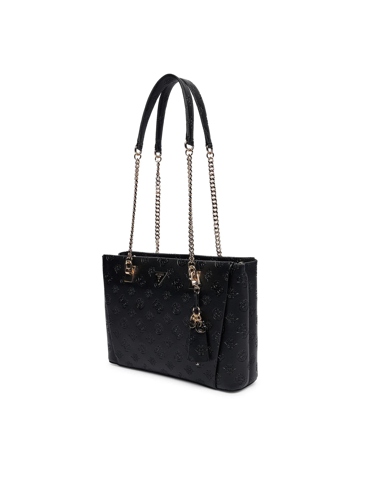 GUESS TISHA WOMEN'S SHOULDER BAG BLACK