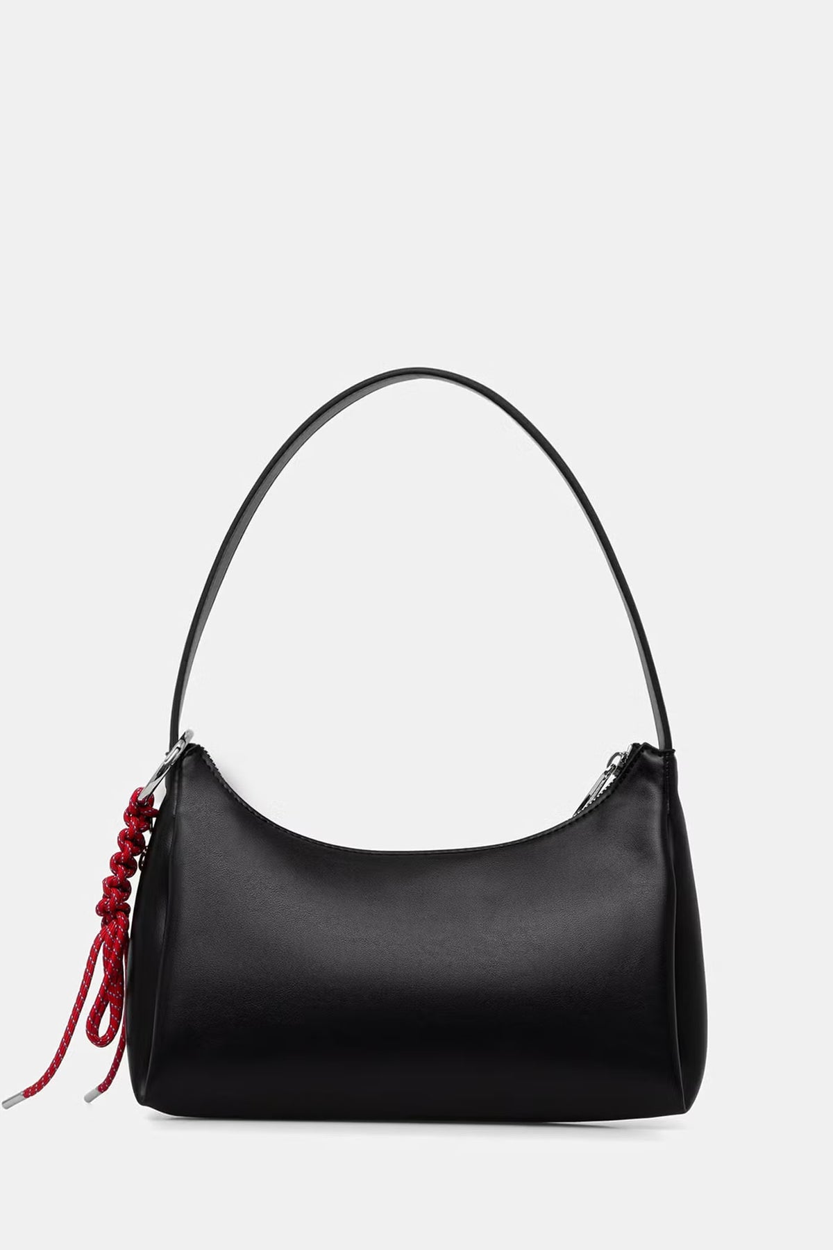 Small women's bag made of imitation leather