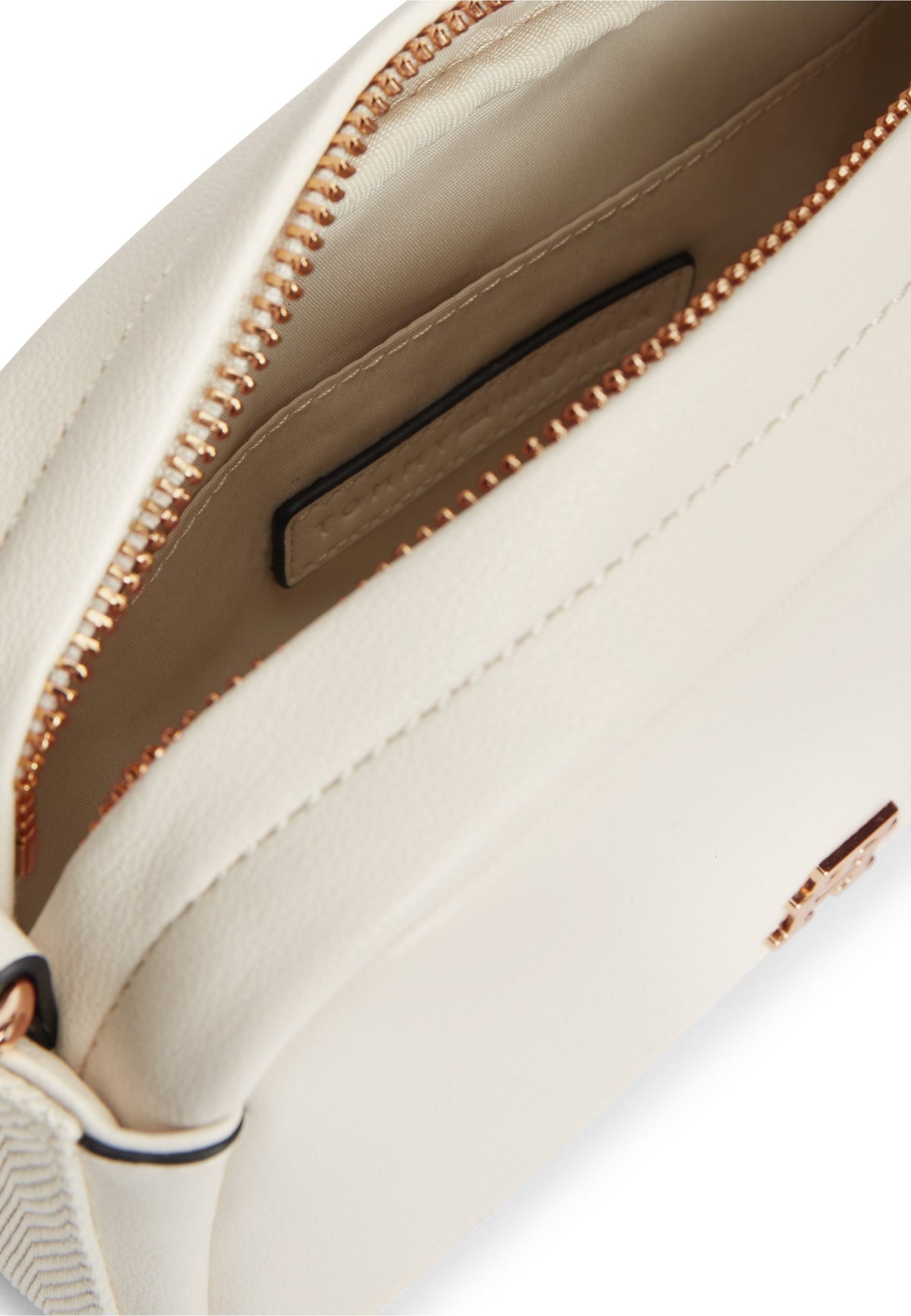 LOGOTAPE CAMERA - Crossbody bag - soft cream