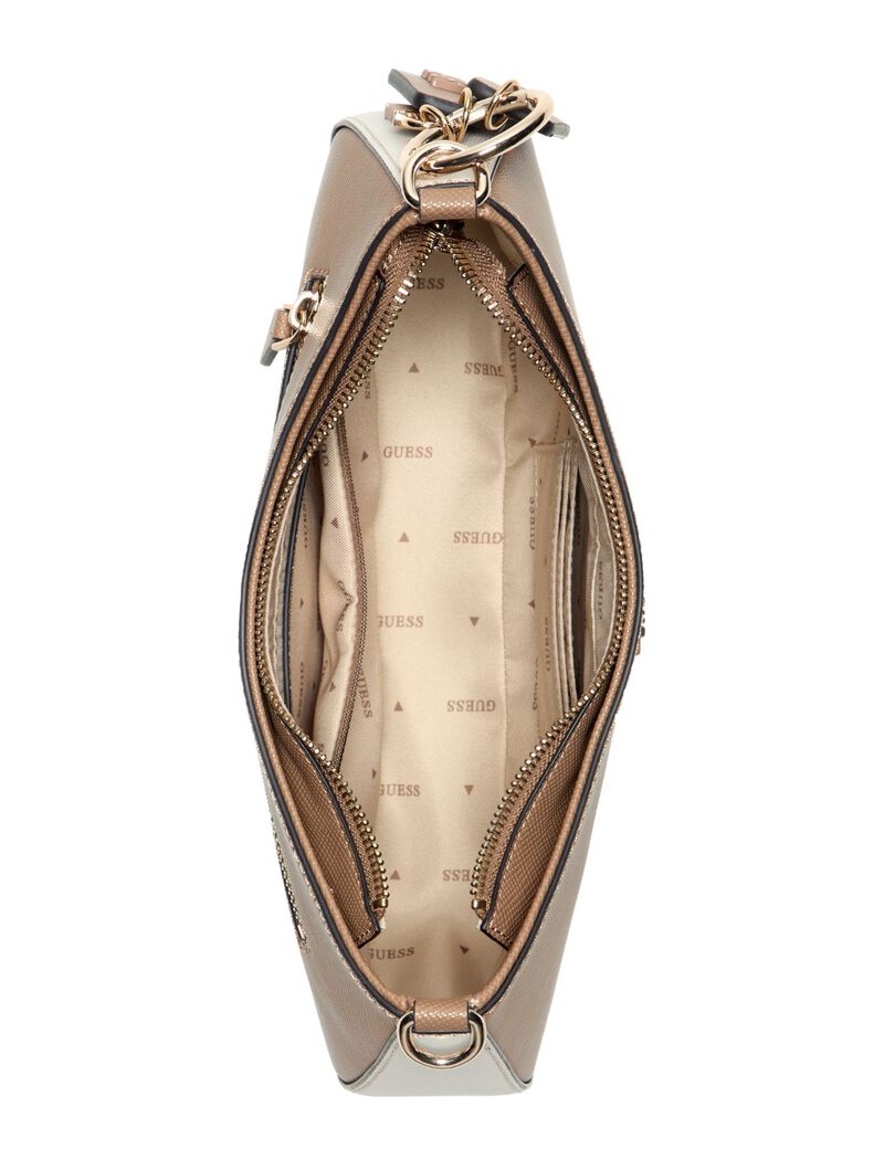 Noelle saffiano shoulder bag