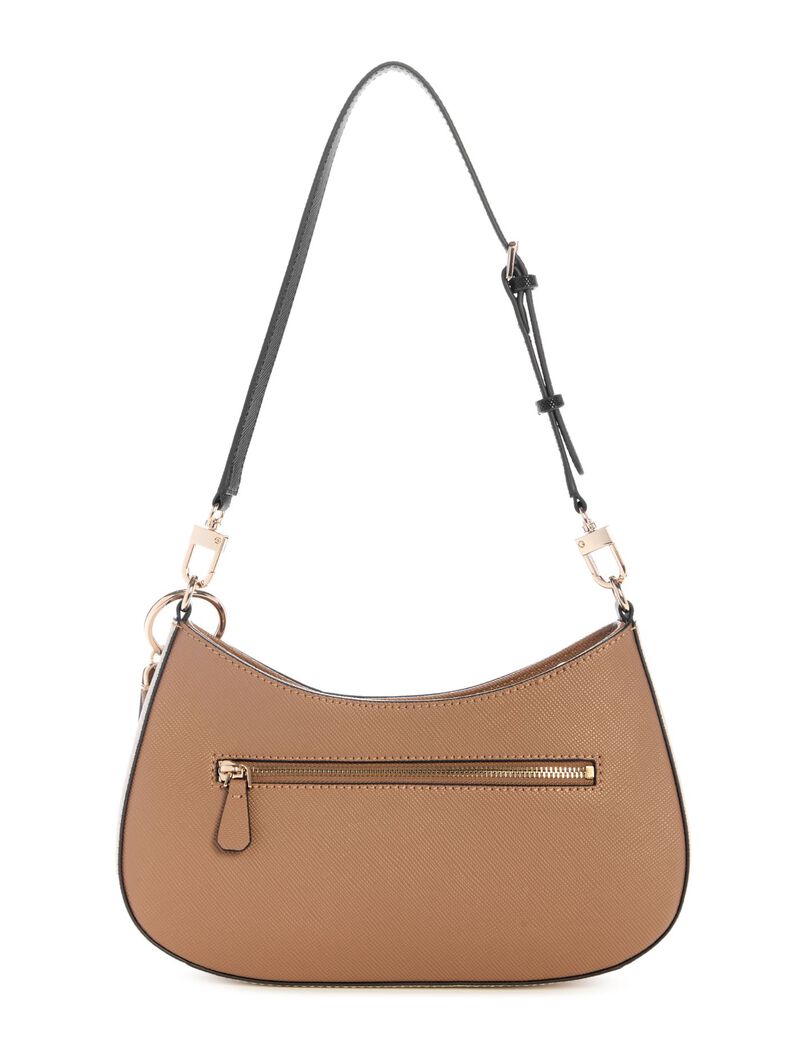 Noelle saffiano shoulder bag
