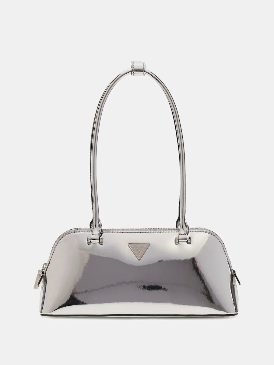 Guess Arnela Patent Shoulder Bag