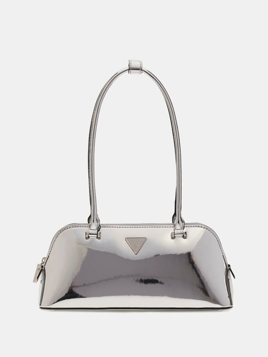 Guess Arnela Patent Shoulder Bag
