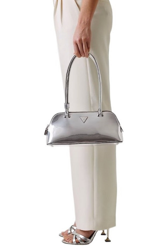 Guess Arnela Patent Shoulder Bag