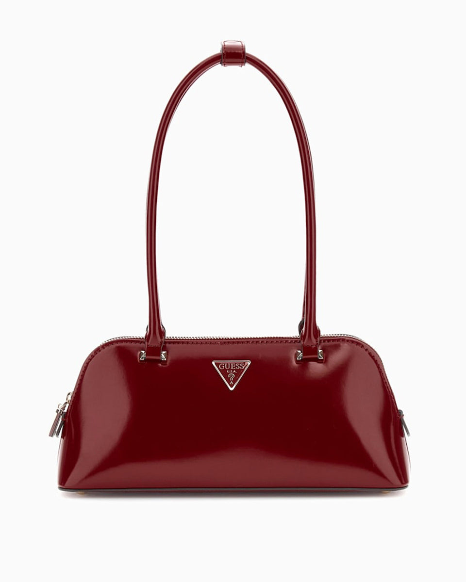 Guess Arnela Patent Shoulder Bag