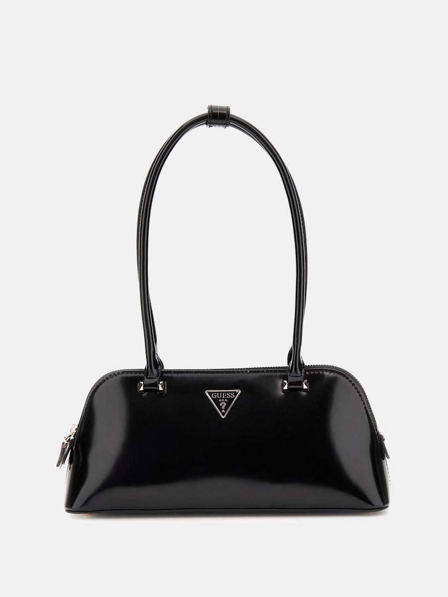 Guess Arnela Patent Shoulder Bag