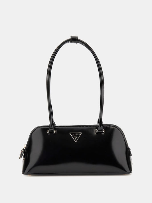 Guess Arnela Patent Shoulder Bag