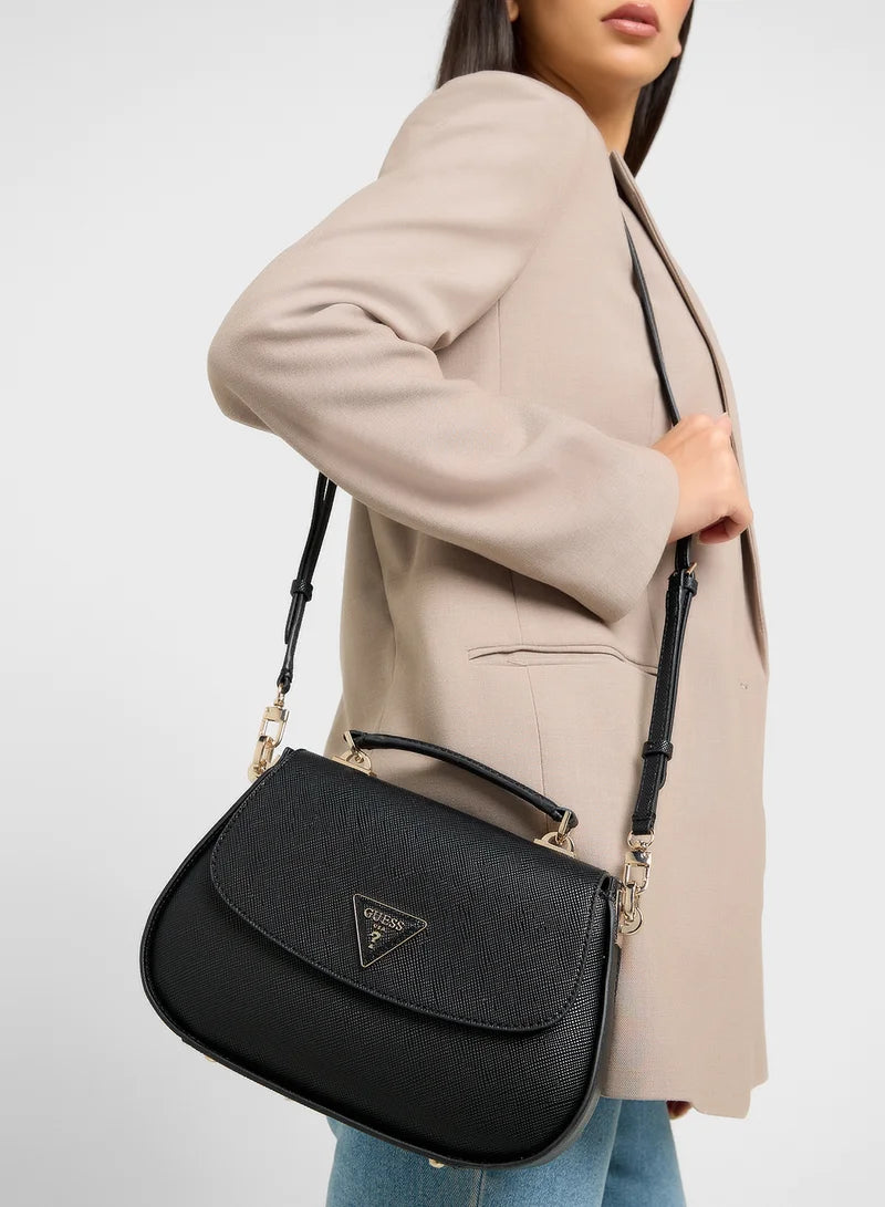 JAZLYNN TOP HANDLE FLAP - Handbag