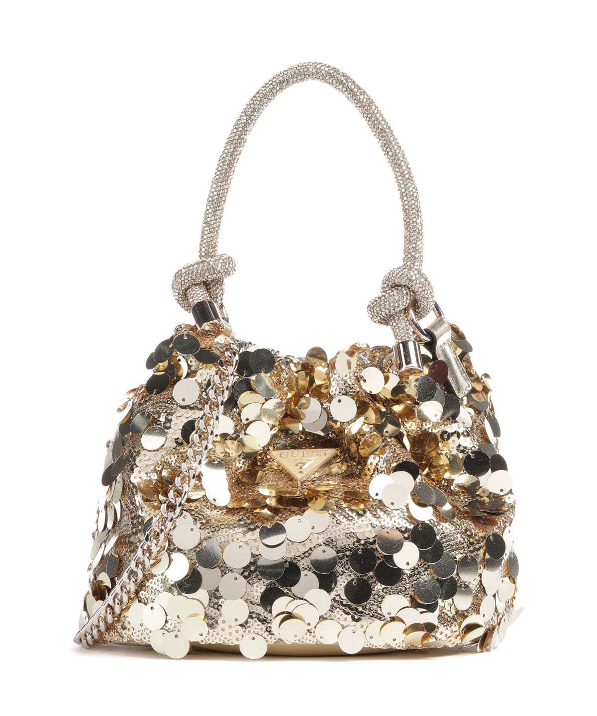 Holiday Bucket bag polyester gold