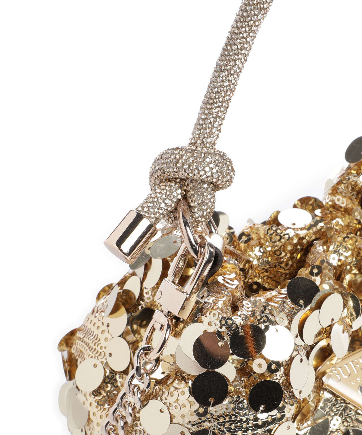 Holiday Bucket bag polyester gold