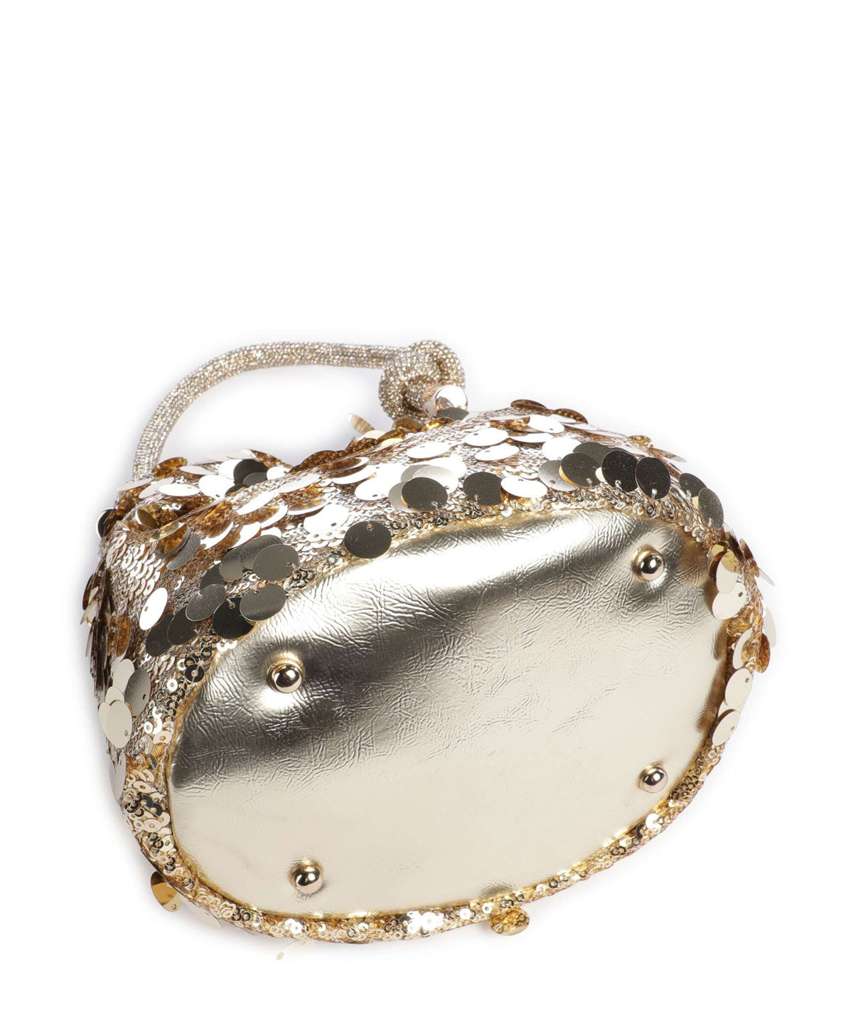 Holiday Bucket bag polyester gold