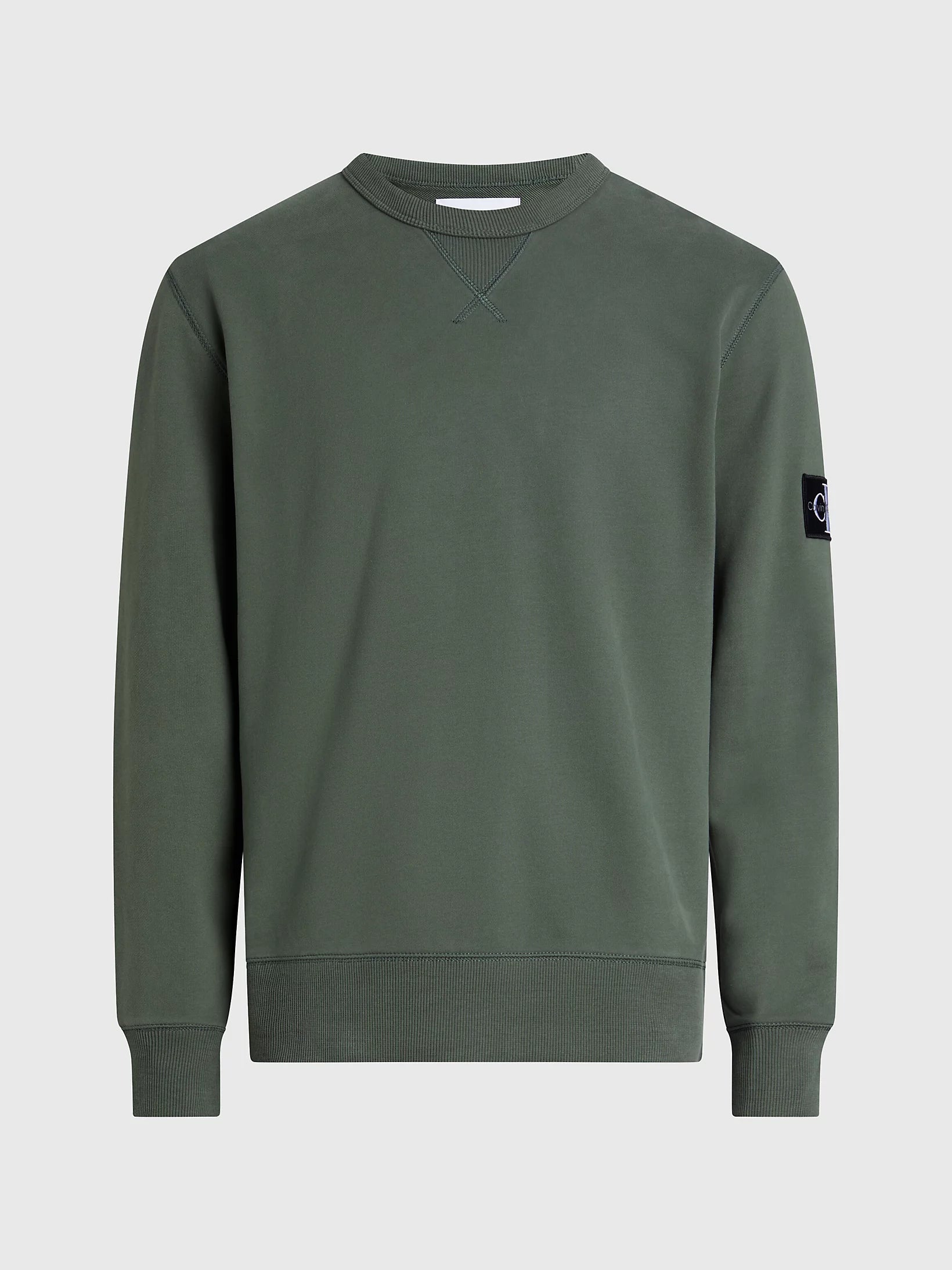 Cotton Badge Sweatshirt