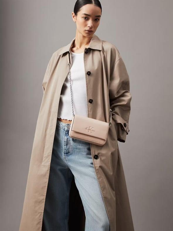 Calvin Klein Women's Brand Logo Shoulder Strap