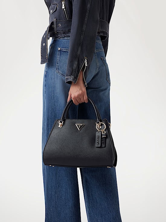 Noelle saffiano handbag