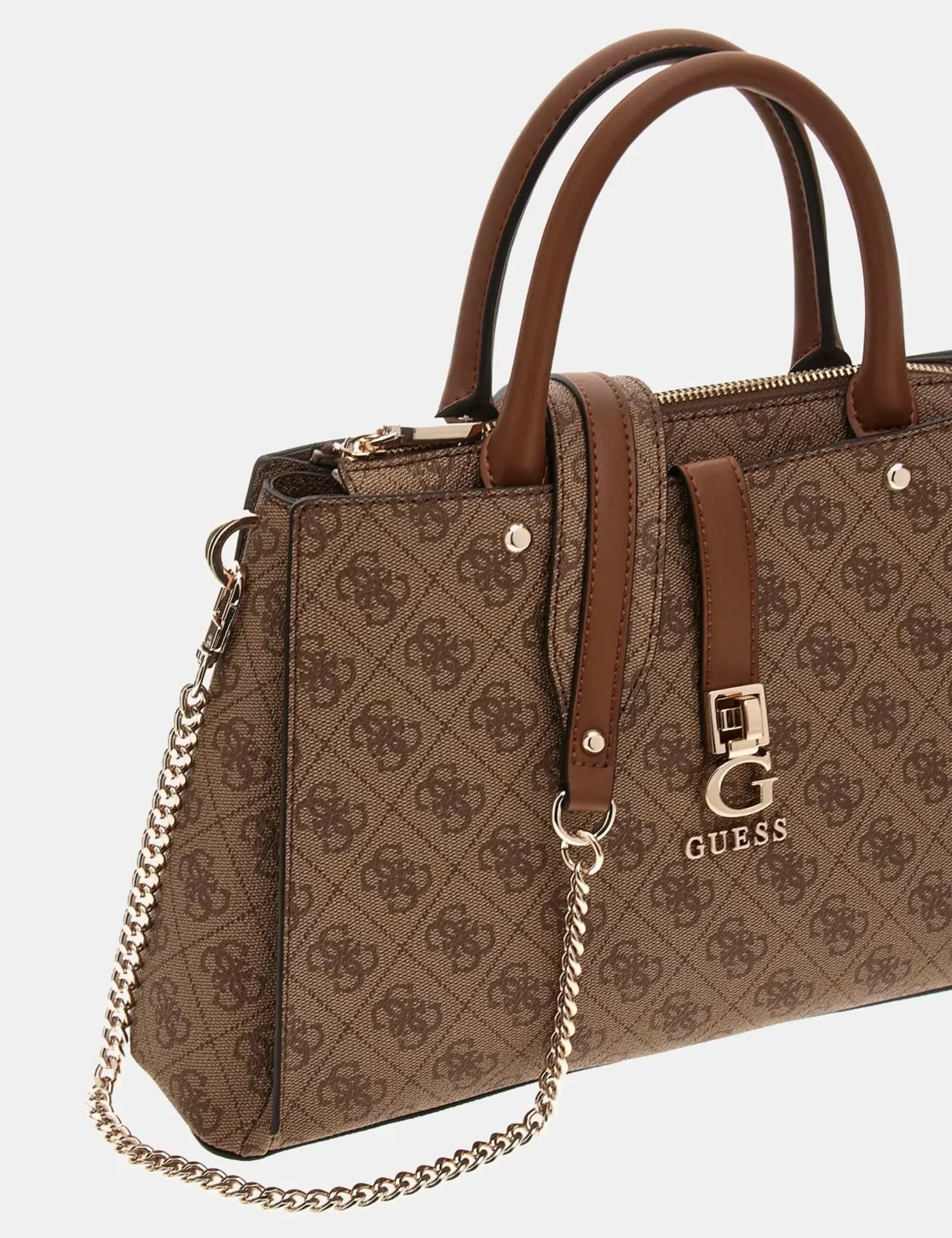 Guess Zamira 4G Logo Med Handbag