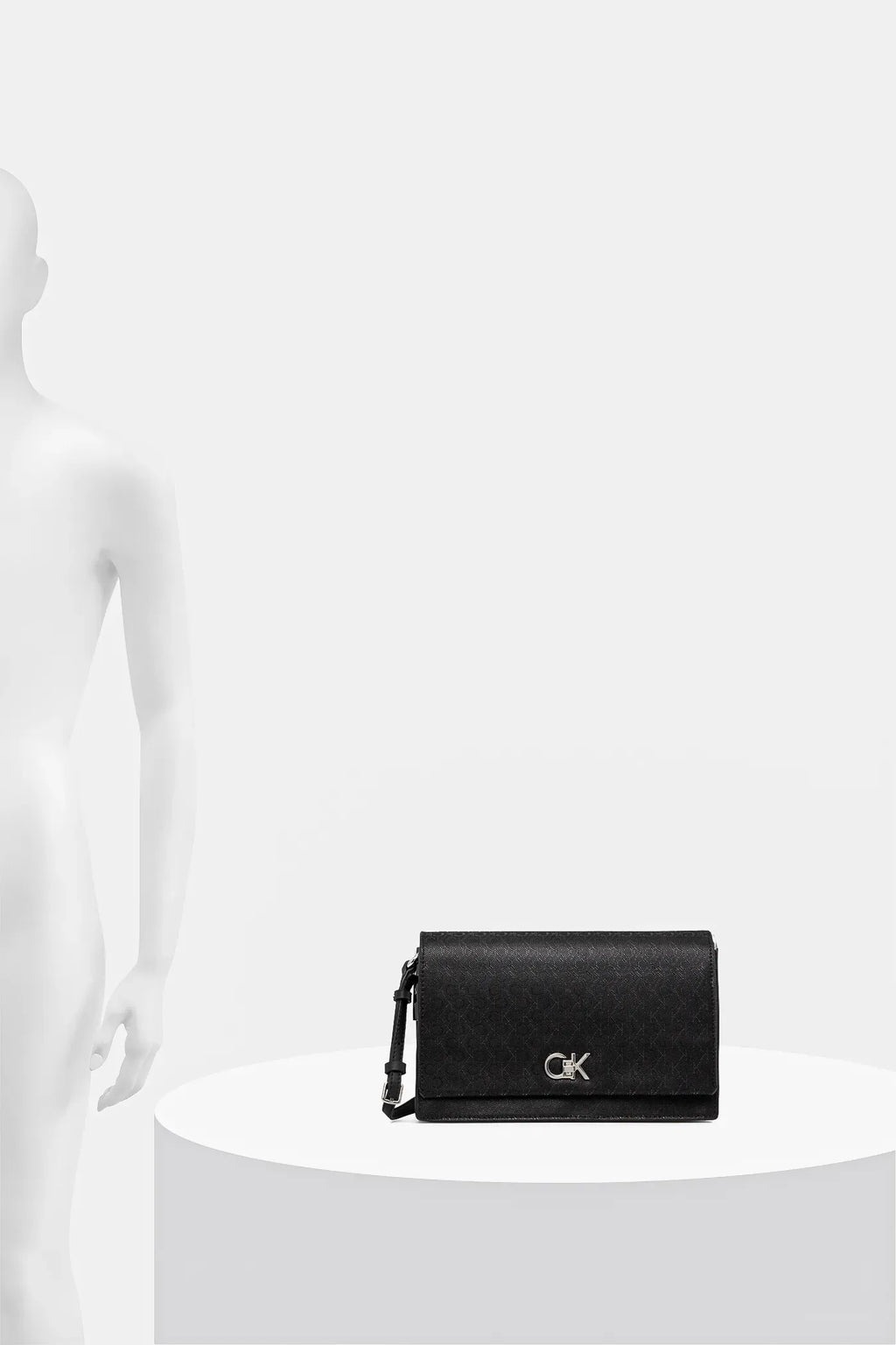Ck Elongated Shoulder Bag