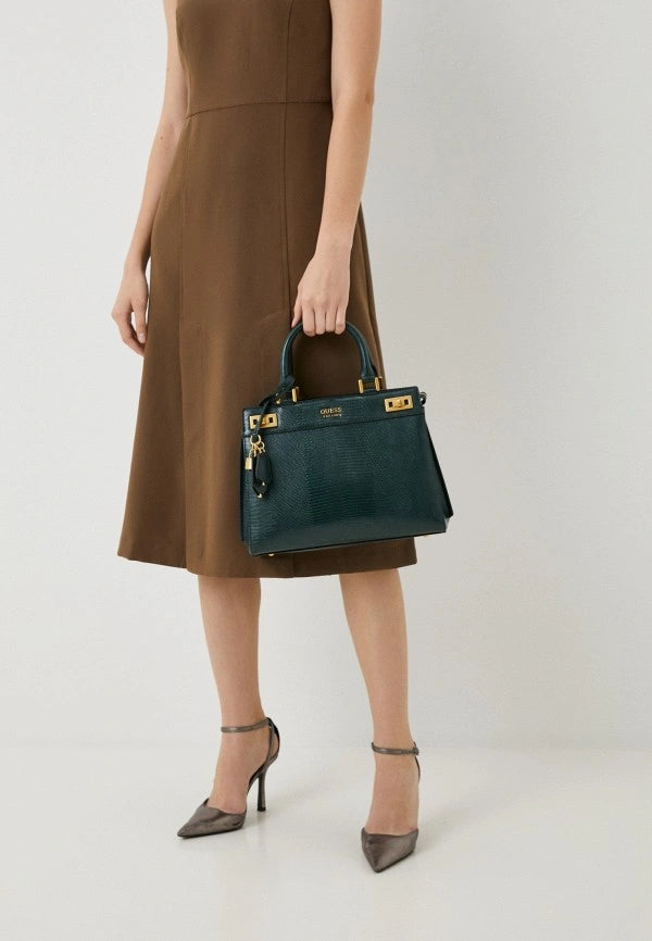 KATEY MIT KROKO-PRINT - Handbag