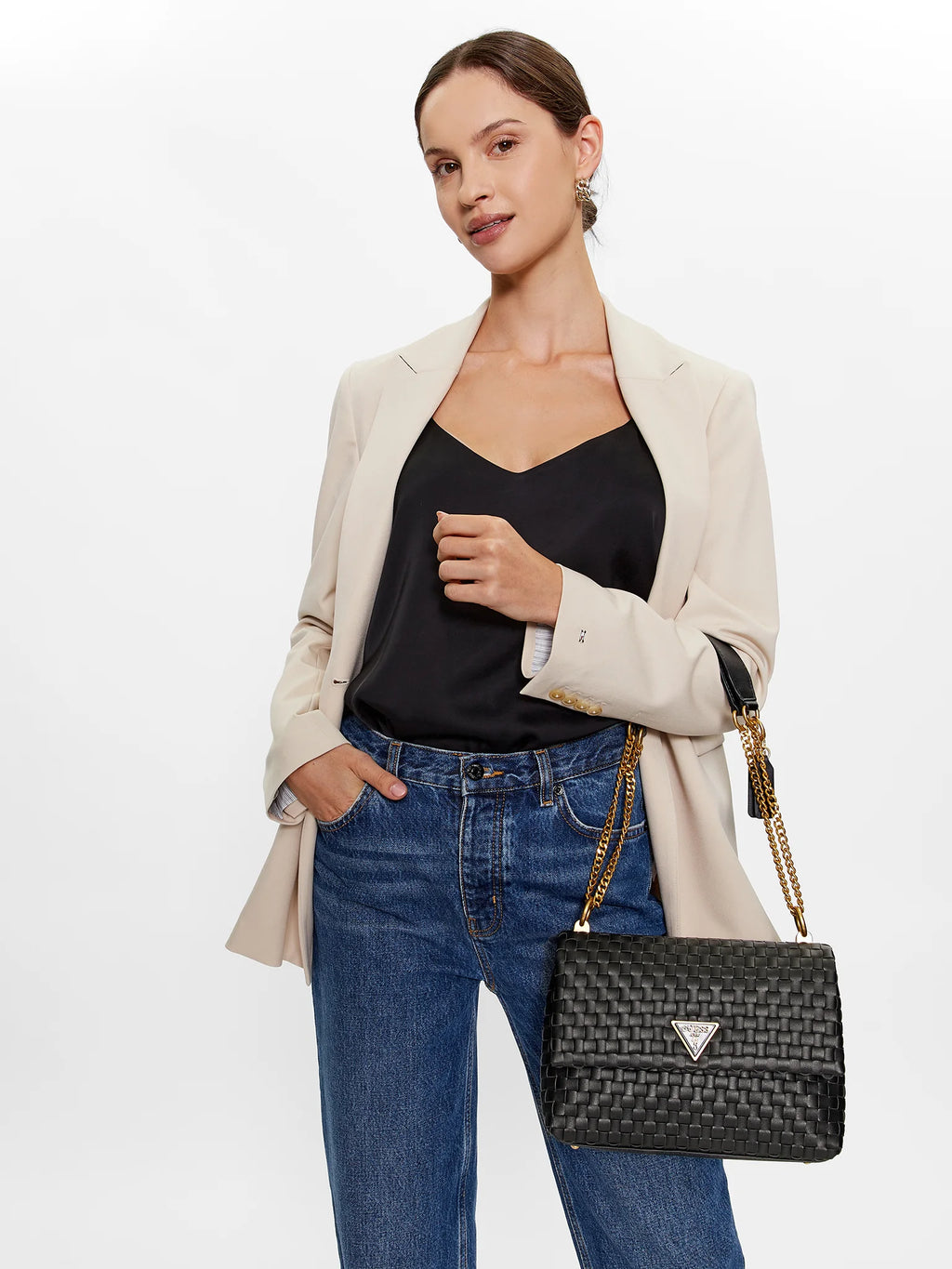 Lisbet woven mini crossbody