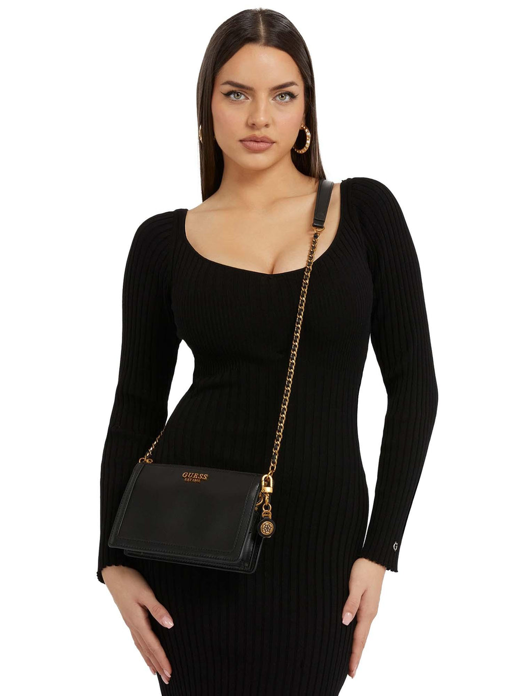 Abey Crossbody bag synthetic black