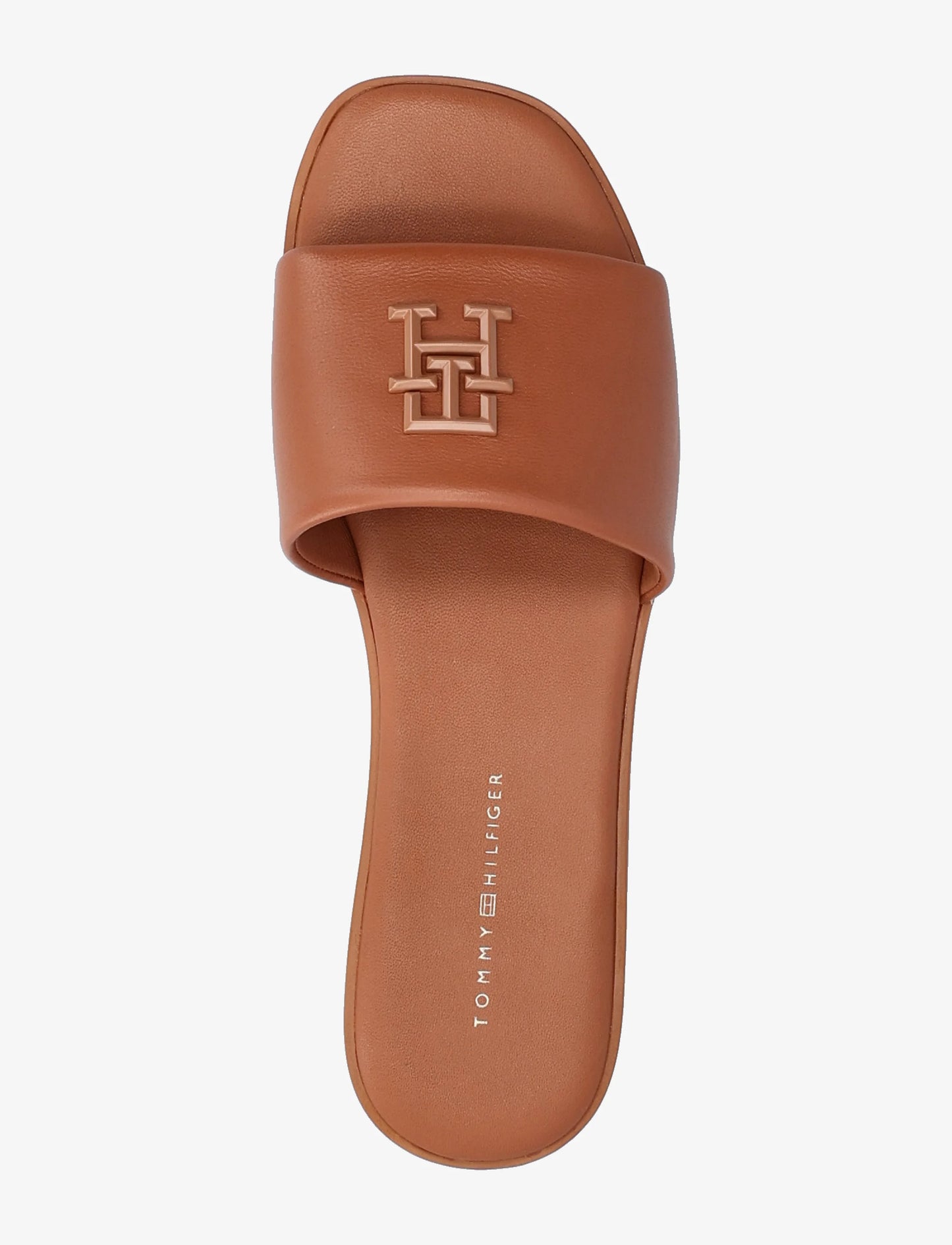 TH LOGO HARDWARE LEATHER MULE - Sandals