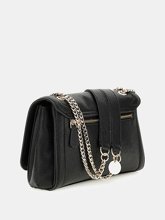 Noelle Saffiano Mini Crossbody Bag