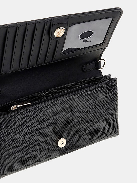 Noelle saffiano clutch