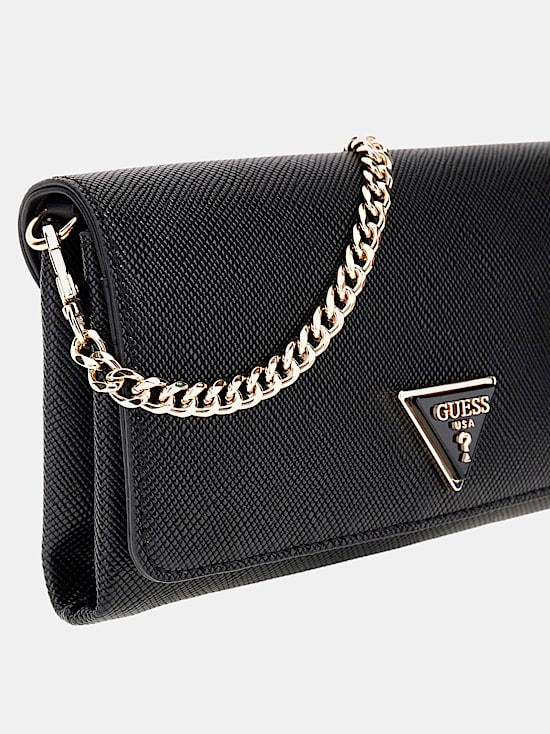 Noelle saffiano clutch
