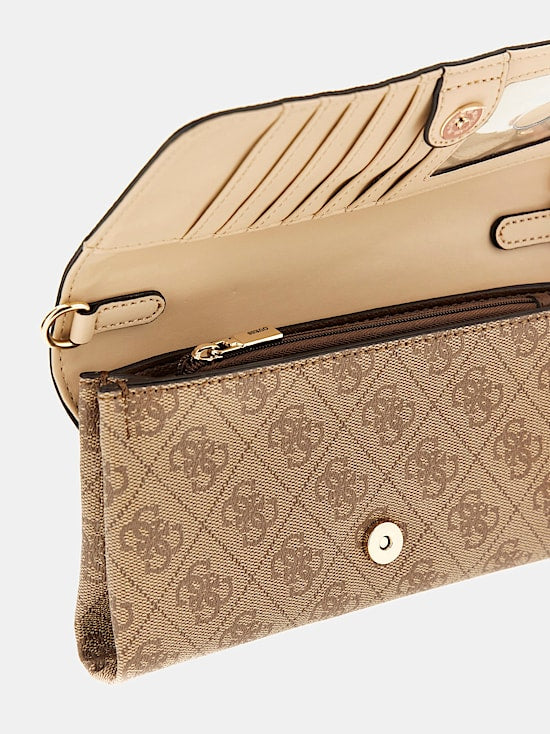 Noelle saffiano clutch