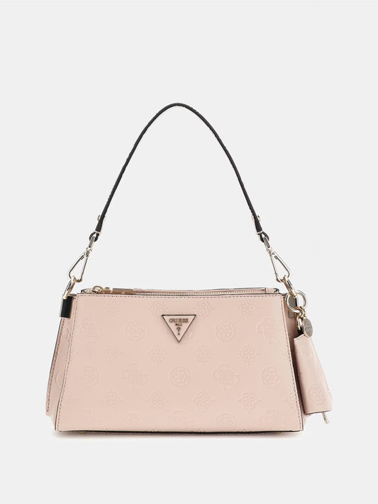 Peony logo shoulder bag