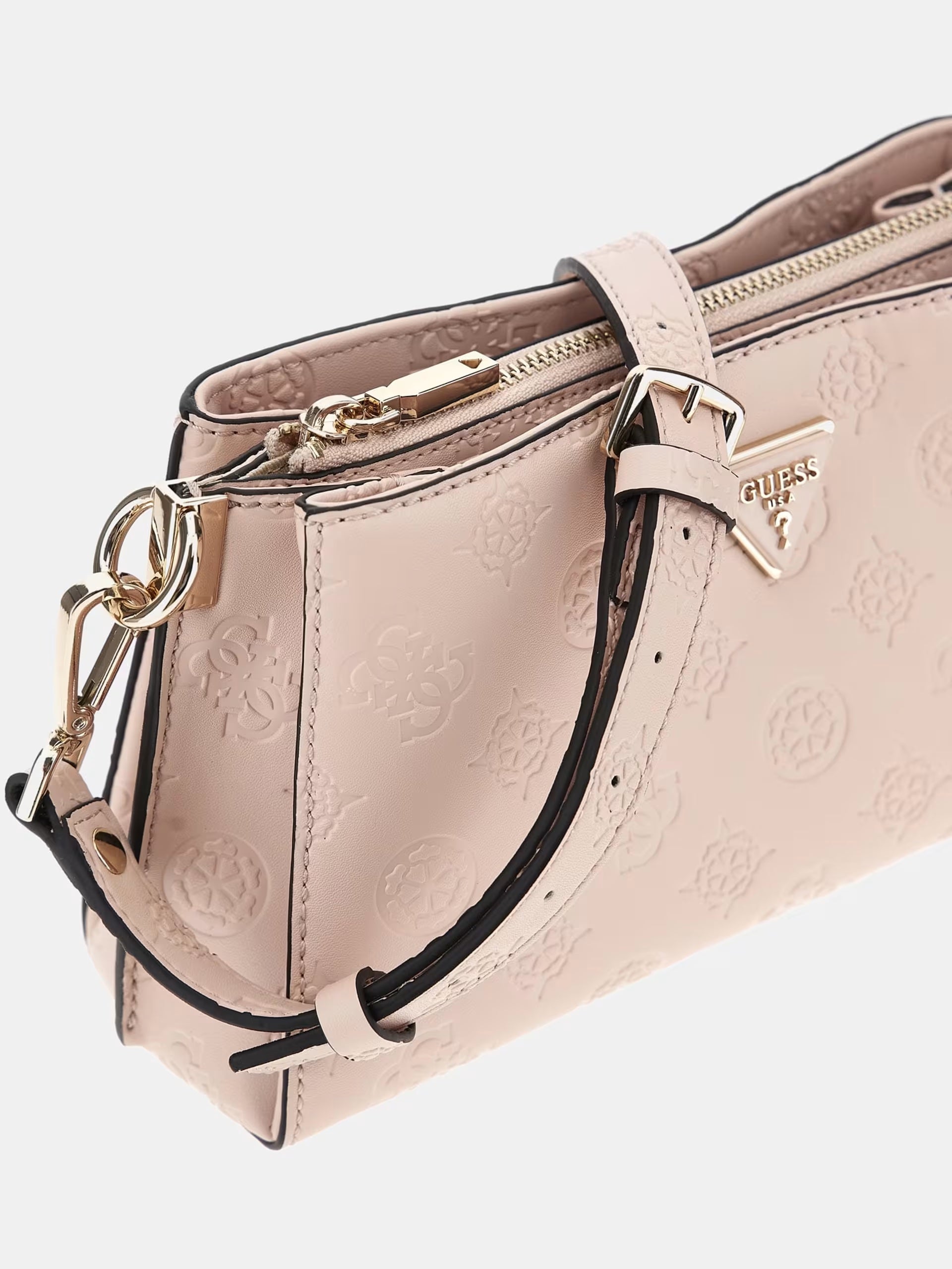 Peony logo shoulder bag