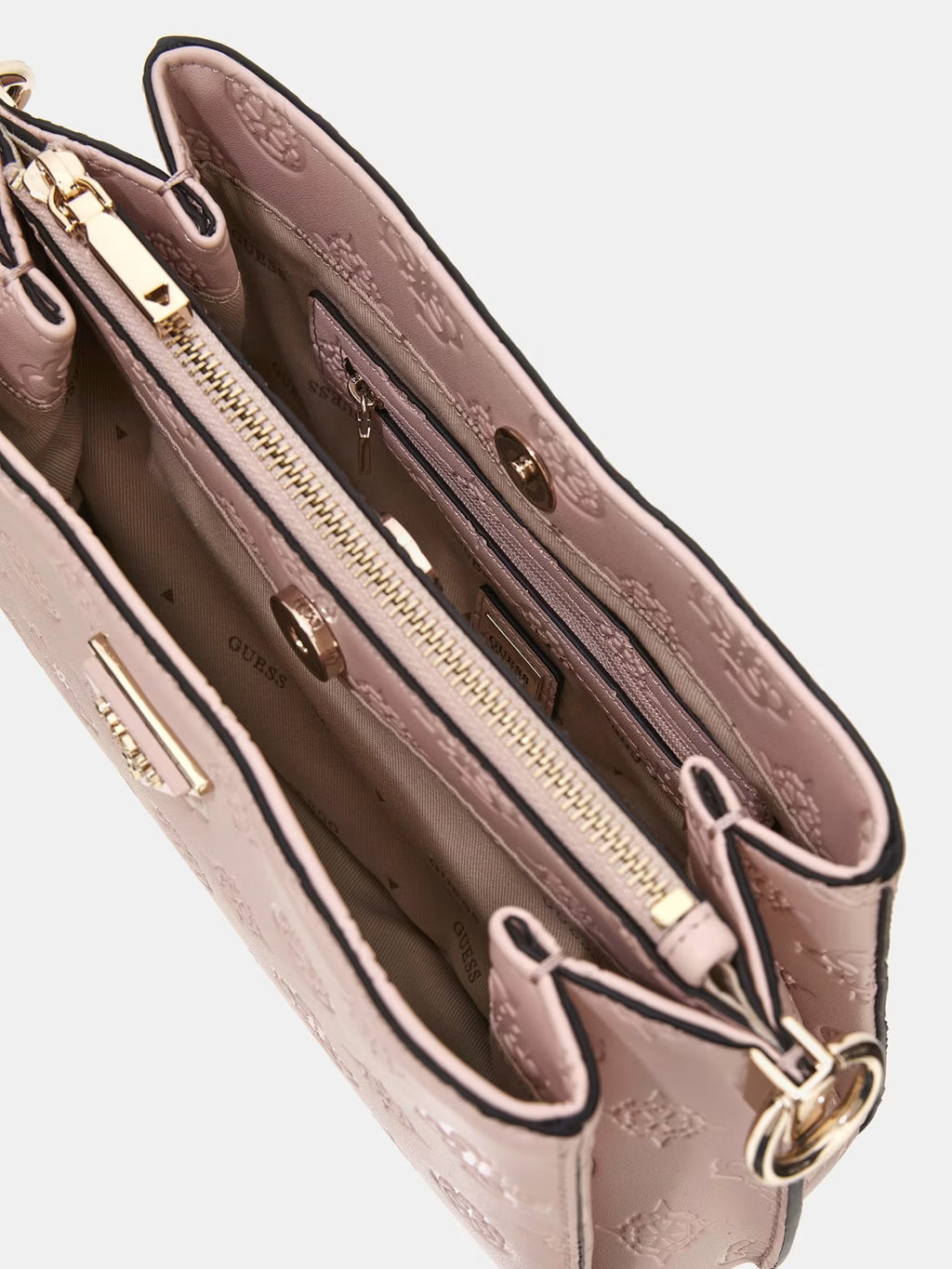 Peony logo shoulder bag