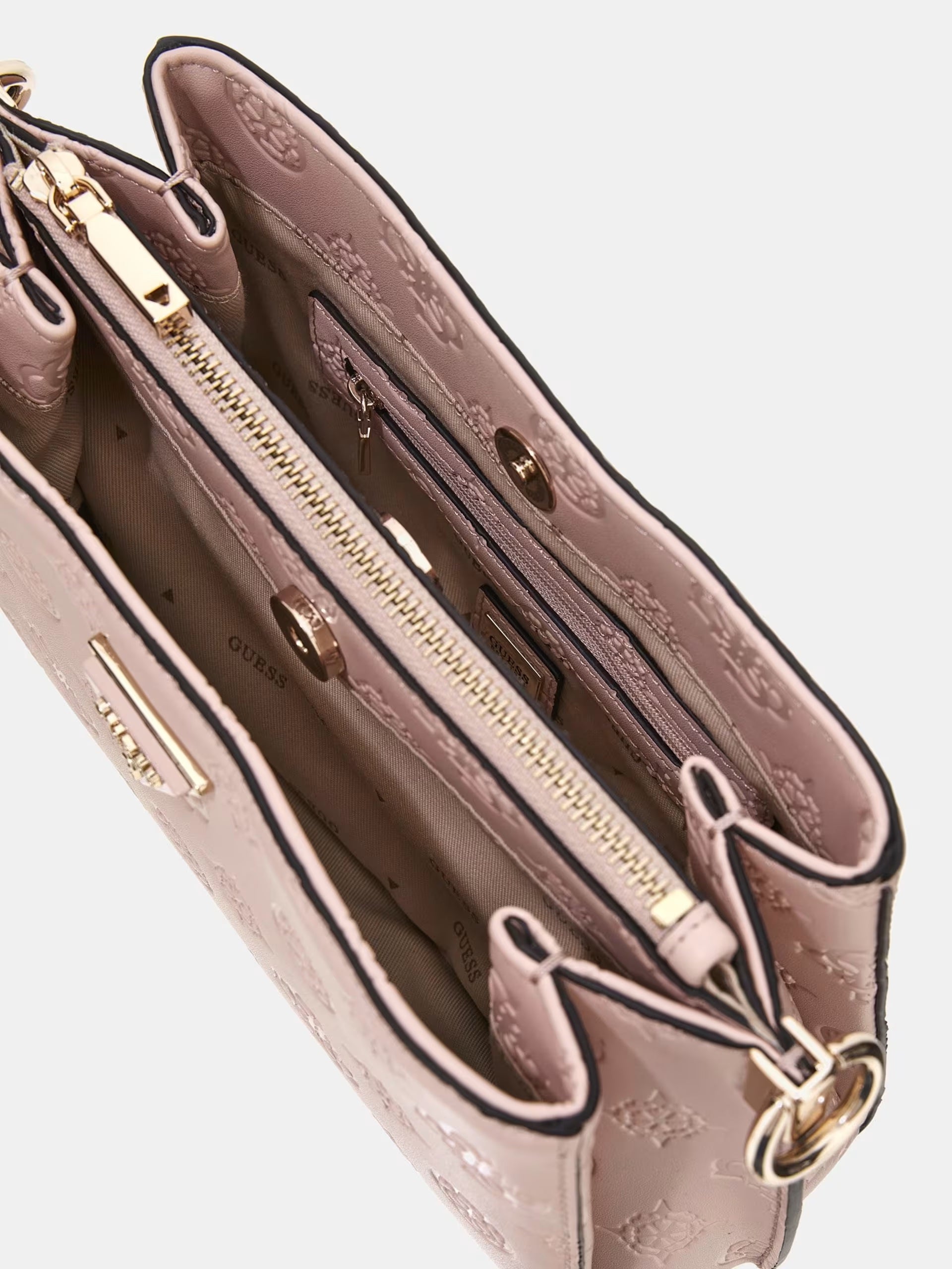 Peony logo shoulder bag