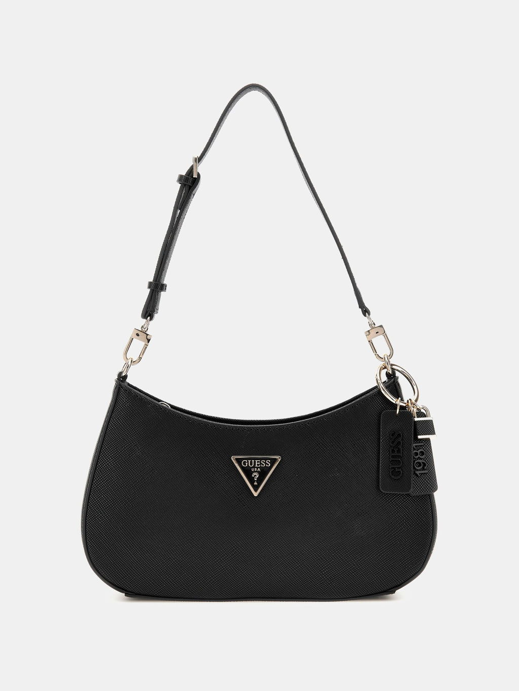 Noelle saffiano shoulder bag