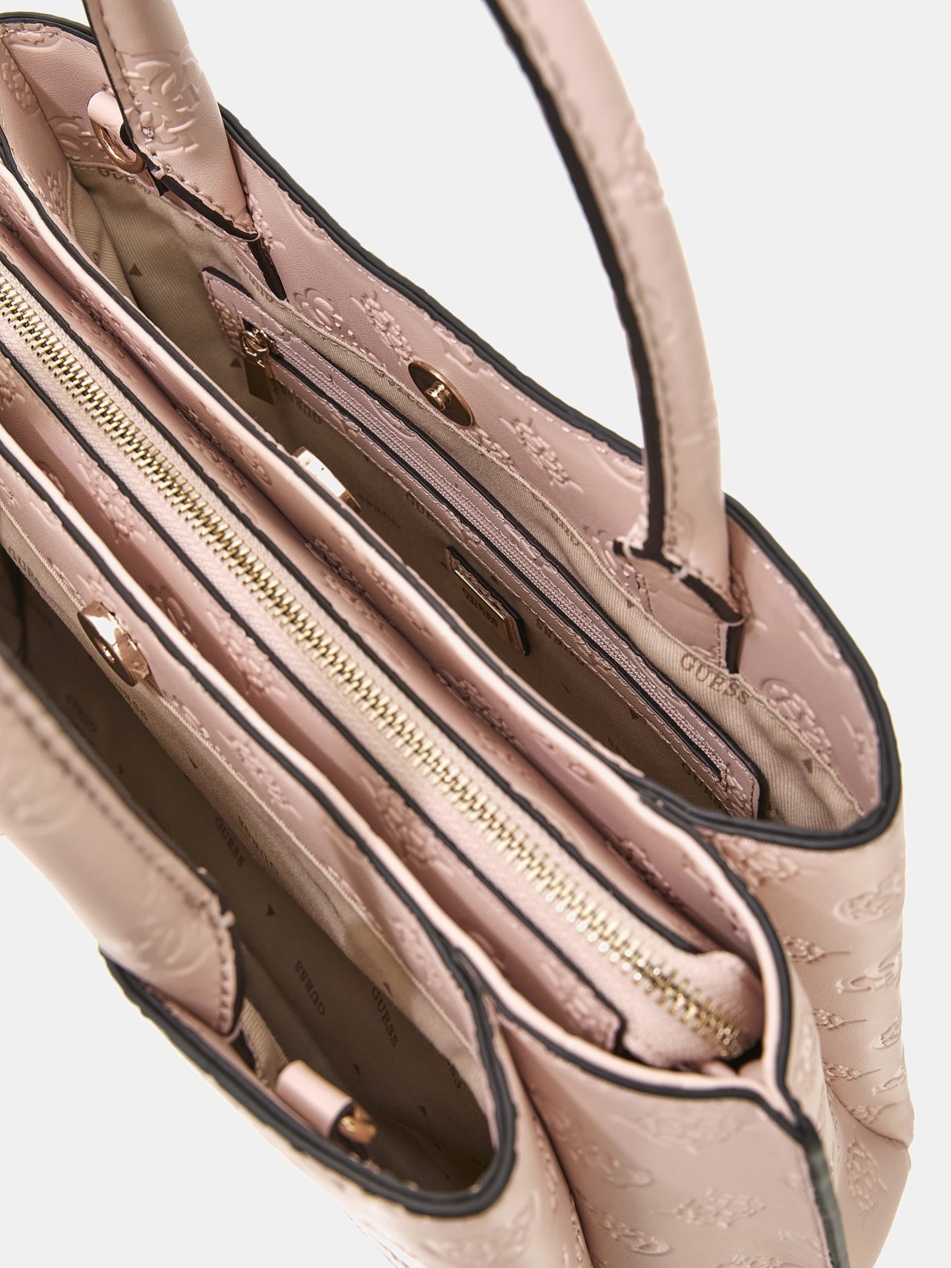 Jena 4g peony logo handbag