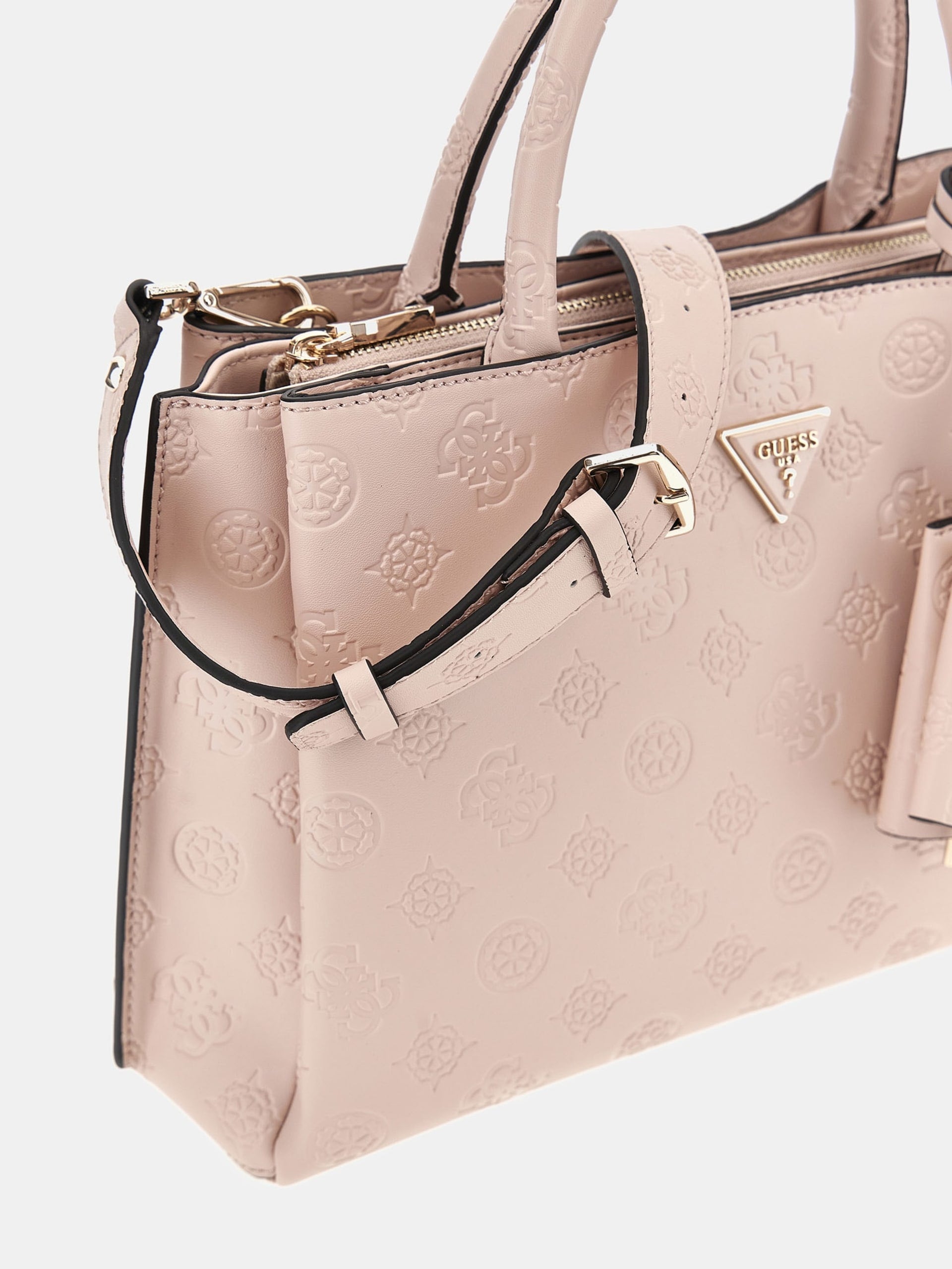 Jena 4g peony logo handbag