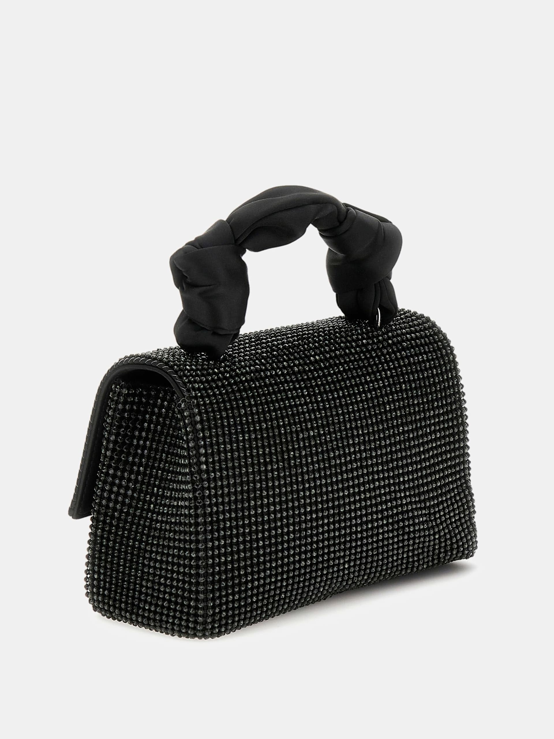 Lua rhinestone-detailed mini handbag