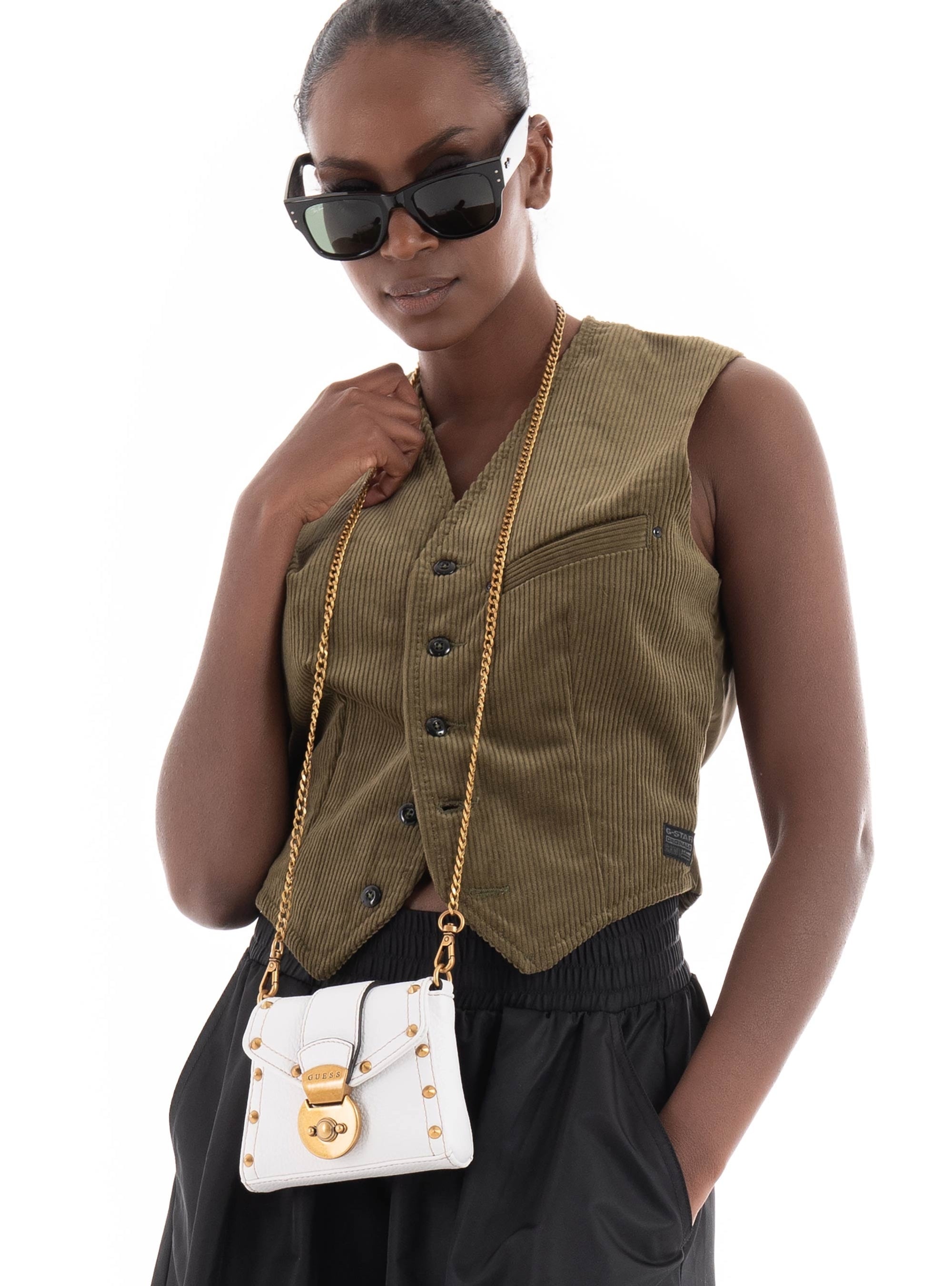 SARDINIA VINTAGE MINI CROSSBODY BAG WOMEN GUESS