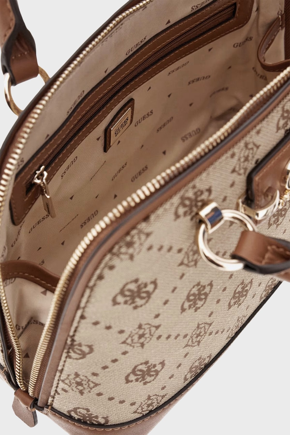 Neda 4G Logo Printed Women's Bag with Detachable Chain Strap