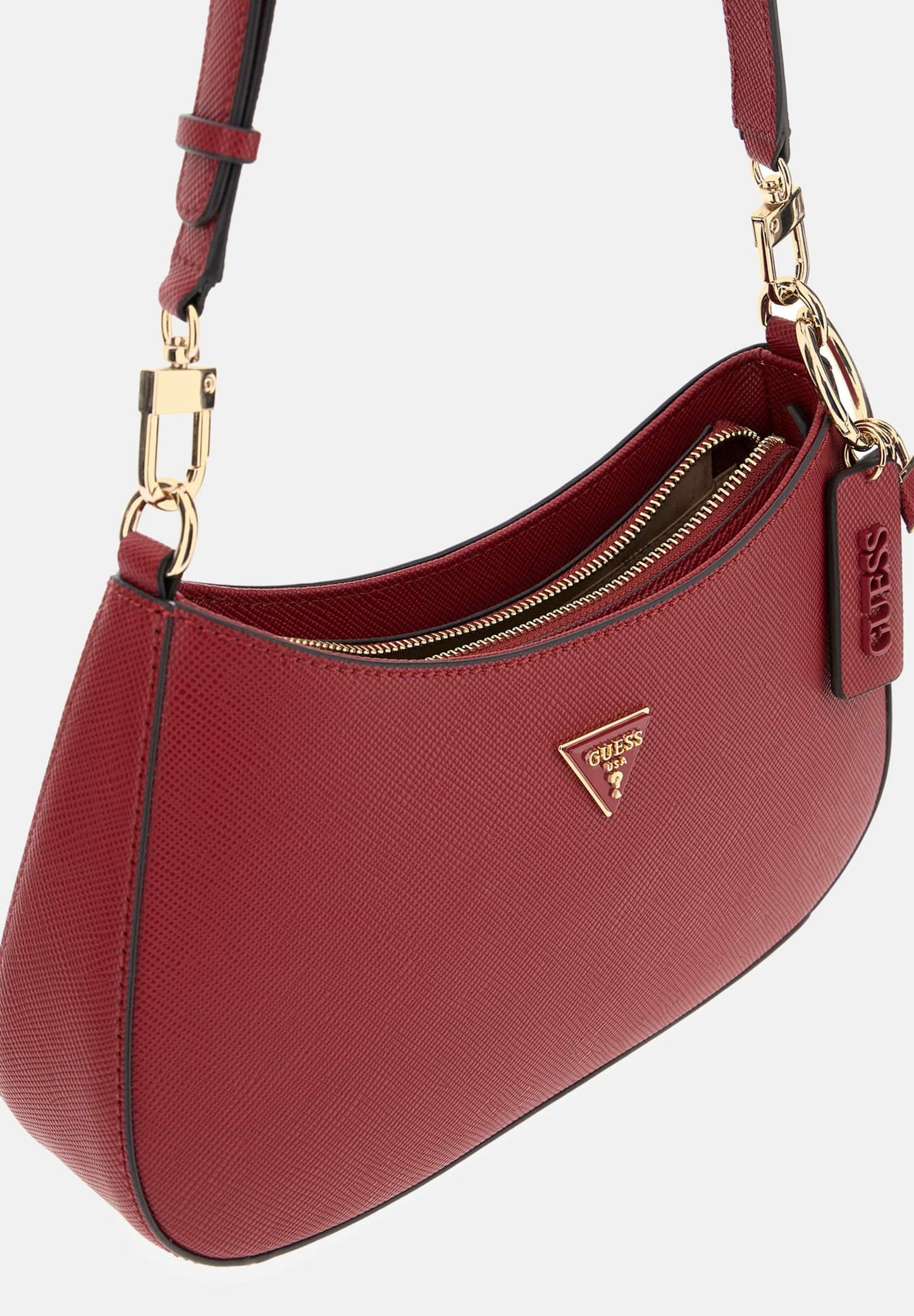 Noelle saffiano shoulder bag