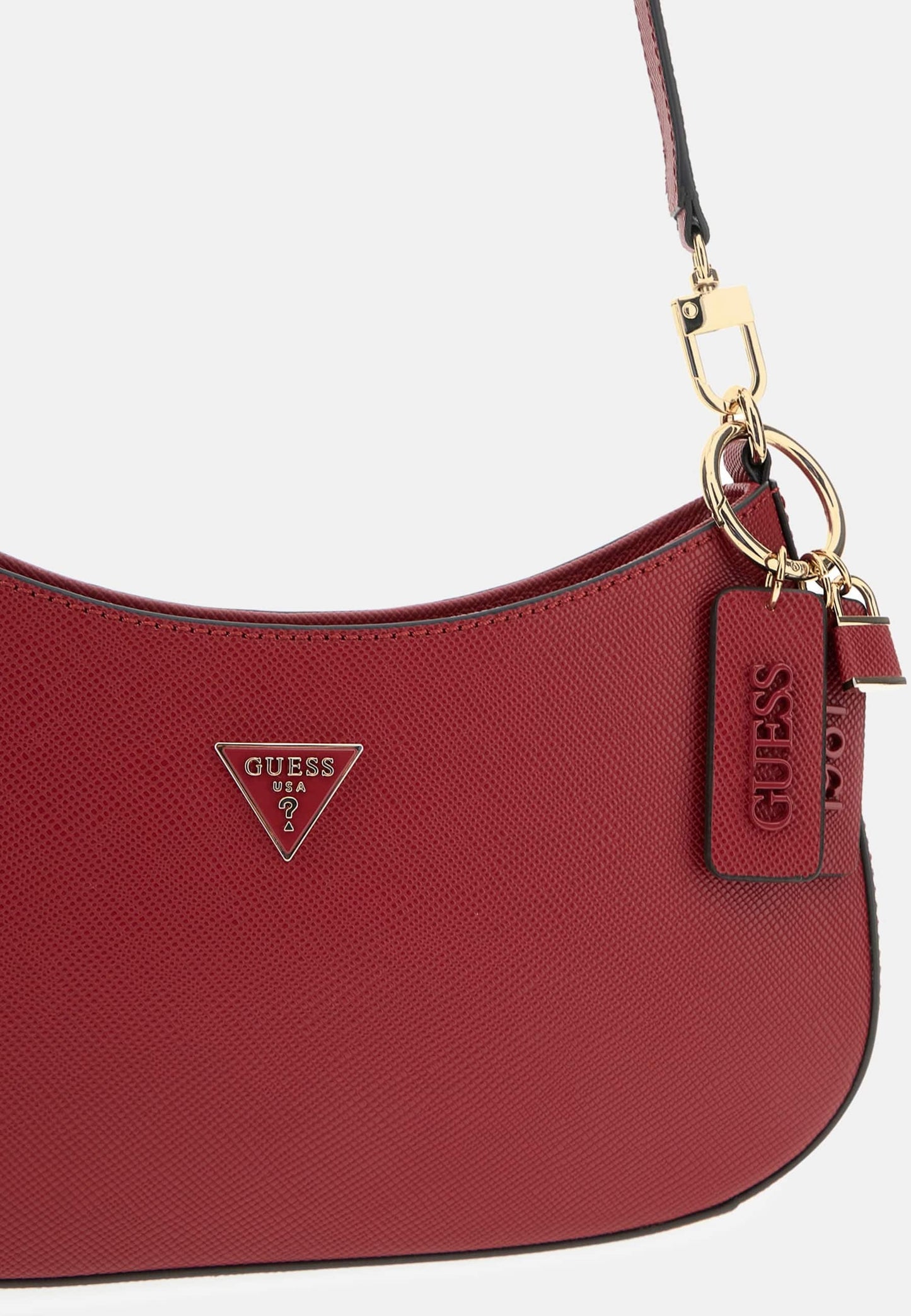 Noelle saffiano shoulder bag