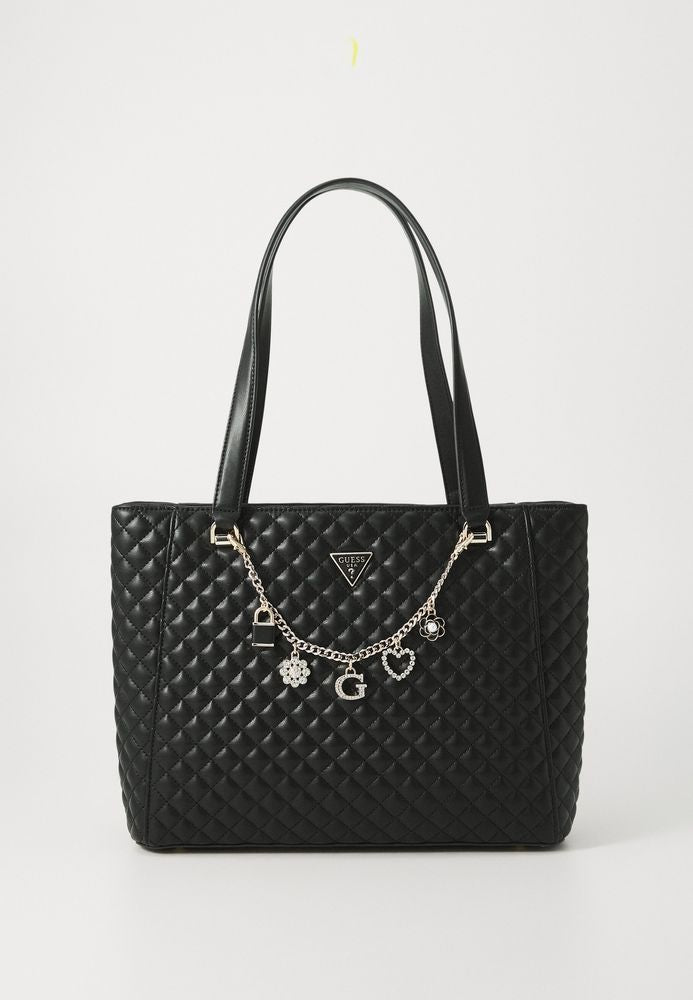 GUESS EVERLEE NOEL TOTE HANDBAG