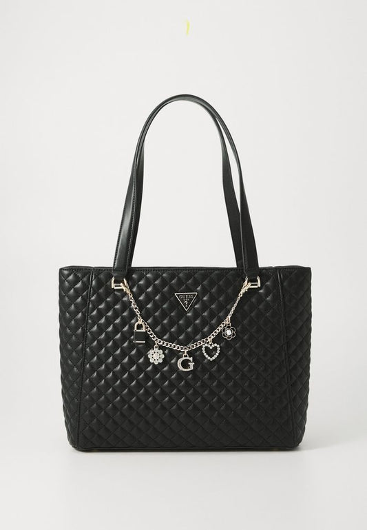 GUESS EVERLEE NOEL TOTE HANDBAG